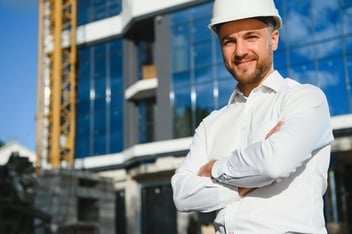 A construction worker 